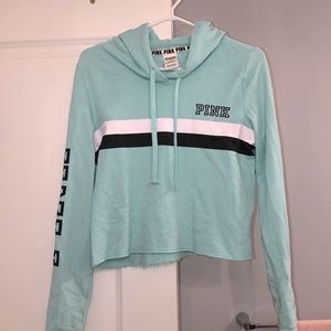 Pink cropped sweater